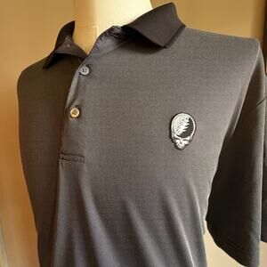 Grateful Dead Steal Your Face PGA Tour Golf Polo (2XL)